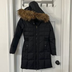 Long puffy coat by Larry Levine size XS